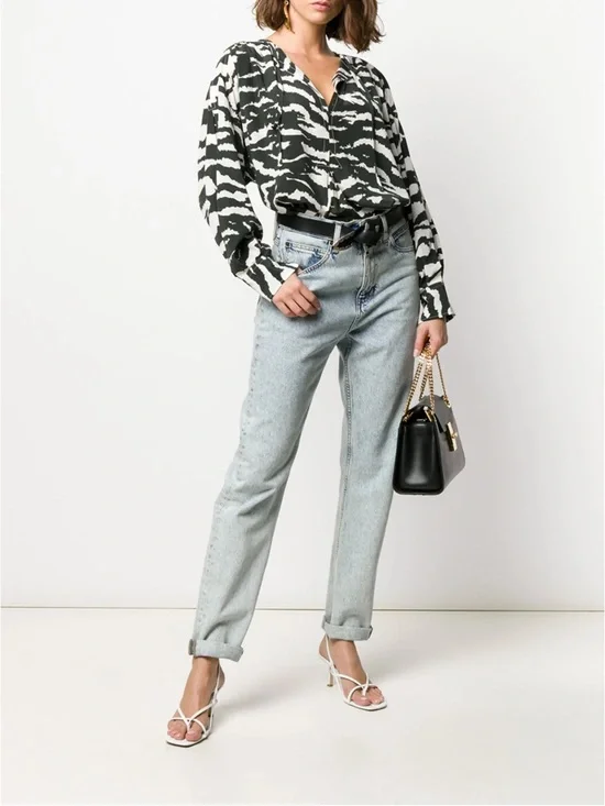 Isabel Marant Amba Silk Top - Picture 2 of 7